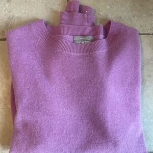 J. Crew Women's Lavender Crew Neck Sweater